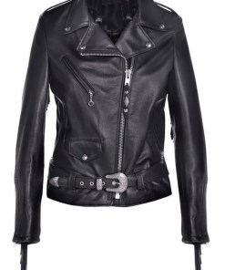 Women's Fringed Motorcycle Jacket