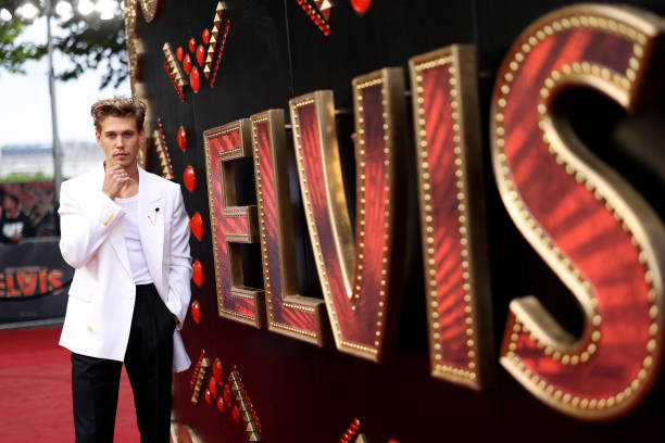Austin Butler attends the "Elvis" UK special screening at BFI Southbank on May 31, 2022, in London, England. (Photo by Tim P. Whitby/Getty Images for Warner Bros.)