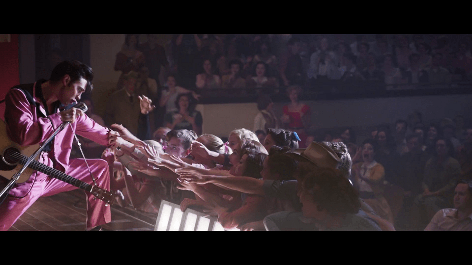 Austin Butler as Elvis Presley in a scene from the Warner Bros. Pictures Baz Luhrmann directed film, Elvis. Photo Credit: Warner Bros Pictures. (2022)