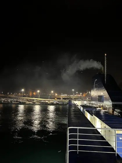 The night ferry from Barcelona to Palma