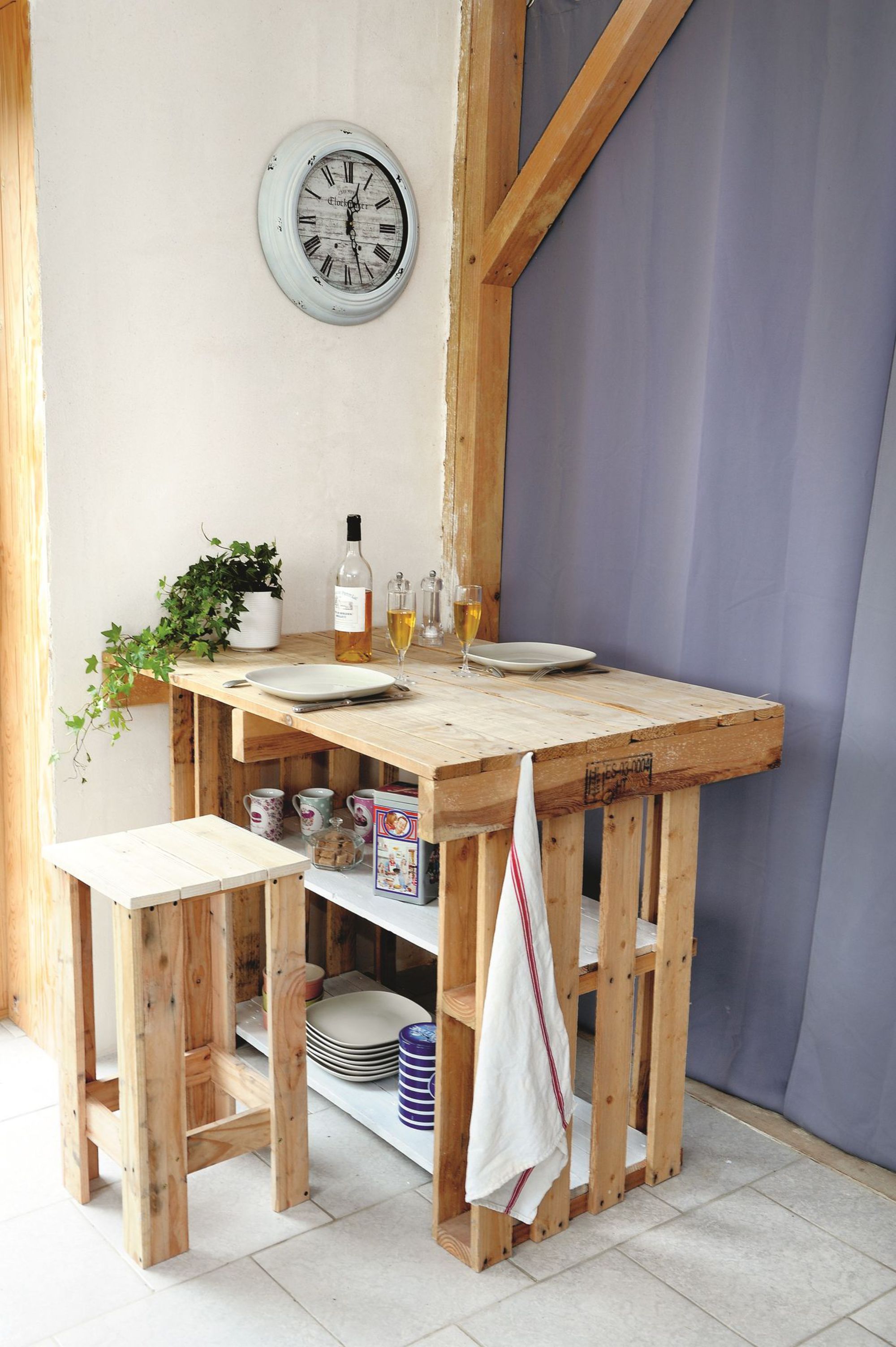 Fabriquer Un Ilot De Cuisine En Palette DIY : Réaliser un îlot central en palettes - Moving Tahiti