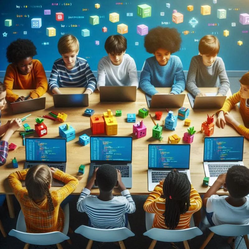 Learning Coding Robotics Other Tech Hobbies For Kids - Download Classic Dark Background | Full HD