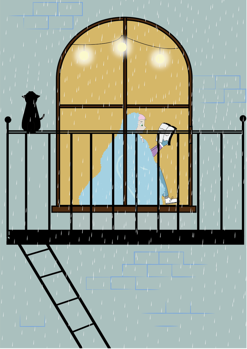 rainy, window, cat, girl, cozy, building, apartment, september, october, pet, animal, book, alone, solitary, fall, autumn, wet, sad, sad girl, raindrops, wallpaper