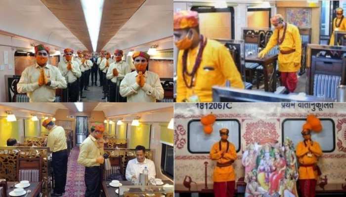 Ramayan Circuit Train: वेटर्स की भगवा ड्रेस पर विवाद, संतों ने दी ट्रेन रोकने की धमकी, IRCTC ने उठाया ये कदम