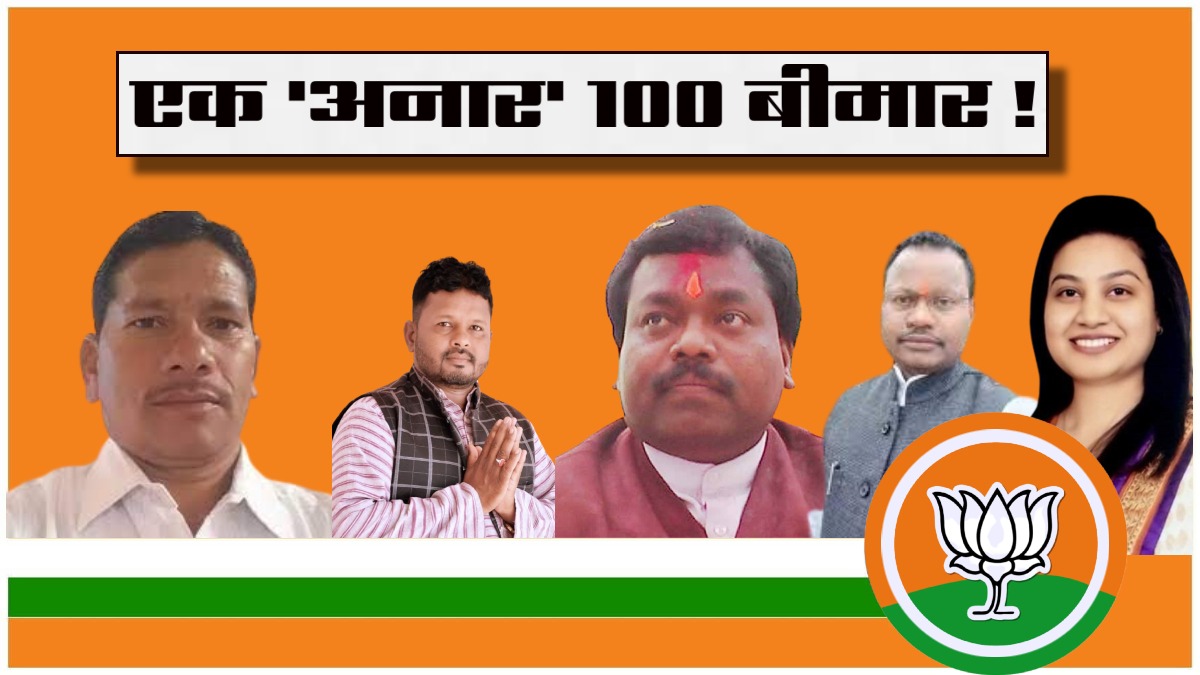 पुष्पराजगढ़ में 1 ‘अनार’ और 100 बीमार: चुनावी रण में BJP के अनगिनत चेहरे, कई खा चुके हैं गच्चा, अब ‘टिकट’ की होड़ में फूट की गहरी खाई, गांव-गांव, गली-गली खाक छान रहे नेता जी !
