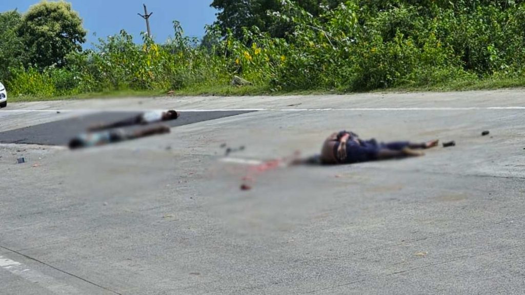 सड़क पर बिछी तीन लाशें: बेलगाम टैंकर ने बाइक सवारों को कुचला, खून से सन गई सड़क, मौत से मातम