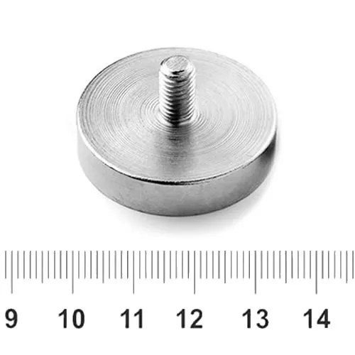 Neodymium Threaded Stem Magnet