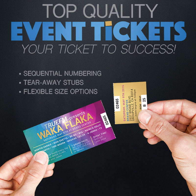 Event Ticket Printing