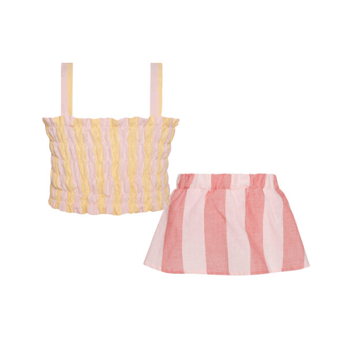 Βρεφικό σετ τοπ & φούστα με λάστιχο