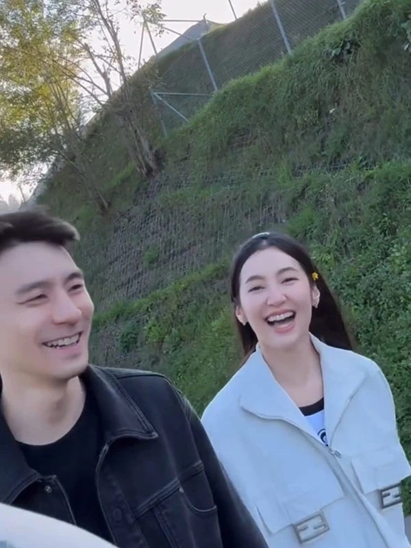 Beautiful Ranee Campen and Will Chawin Chearavanont in Switzerland