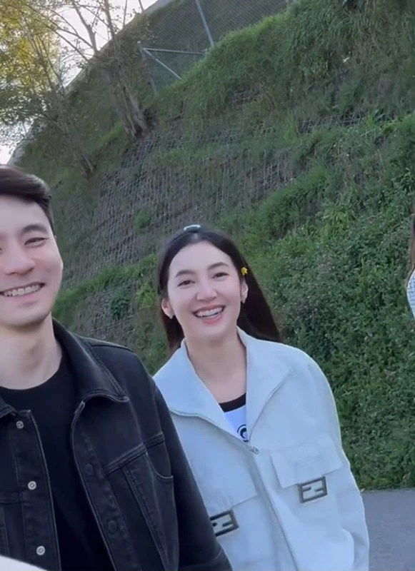 Beautiful Ranee Campen and Will Chawin Chearavanont in Switzerland