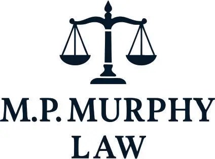M.P. Murphy Law logo with justice scale symbol - Souderton, PA attorney
