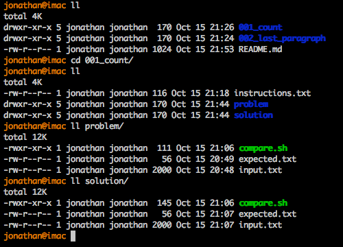 directory structure