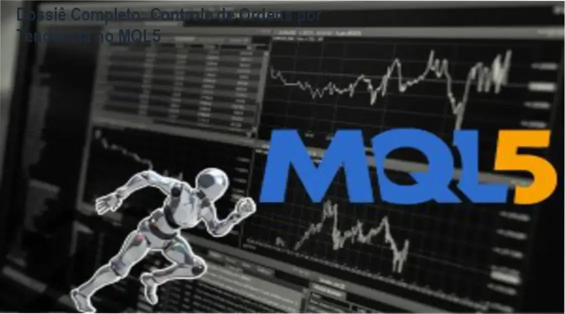 Ilustração mostrando código MQL5 gerenciando ordens por tendência