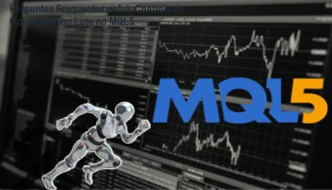 Amostra de um tutorial visual explicando o controle de operações em lote no MQL5, com exemplos práticos de código e estratégias eficazes.