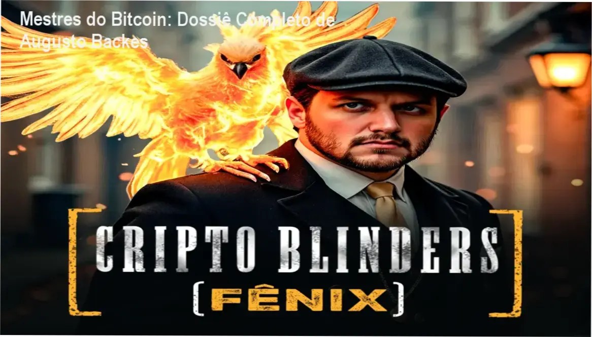 Interface de análise técnica de criptomoedas e gráficos de Bitcoin representando o método Mestres do Bitcoin de Augusto Backes