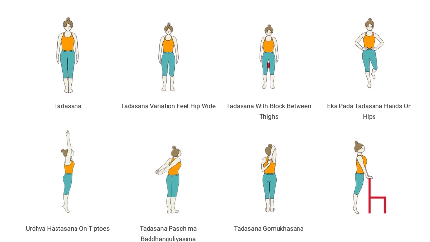 Asana Tadasana | Samasthiti Sequenz Yoga Überlingen am Bodensee