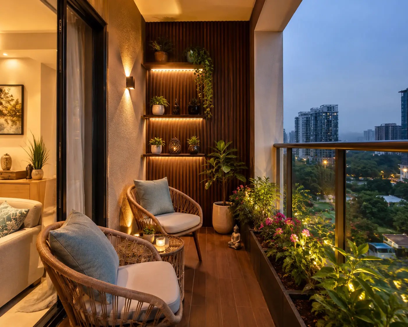 balcony interior design