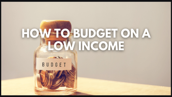 budget on a low income title image