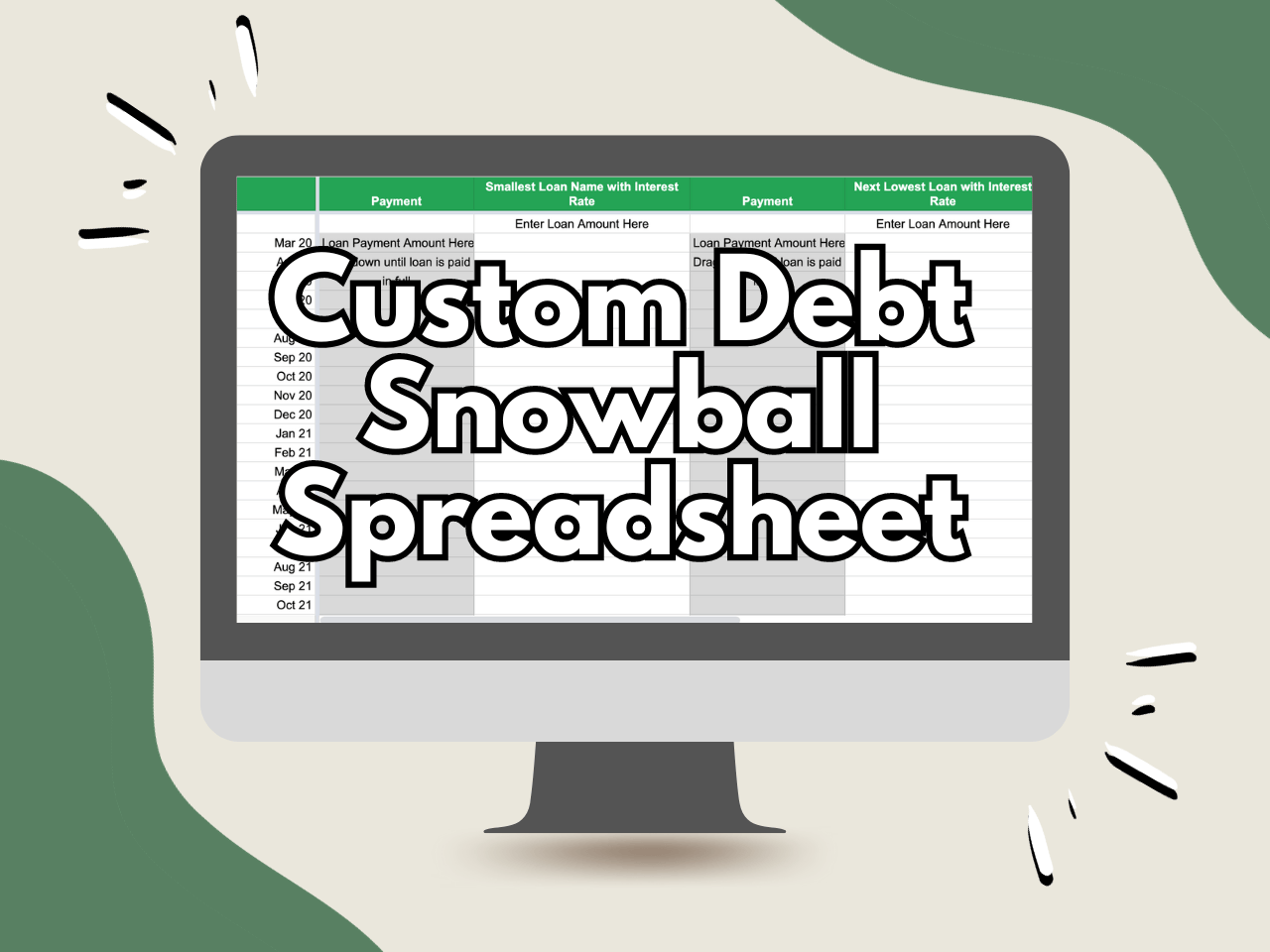 Debt Snowball Spreadsheet Consult