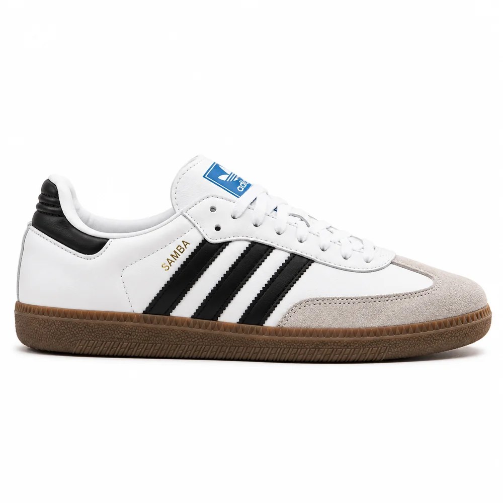 adidas samba Men's White Black – Men's sneakers