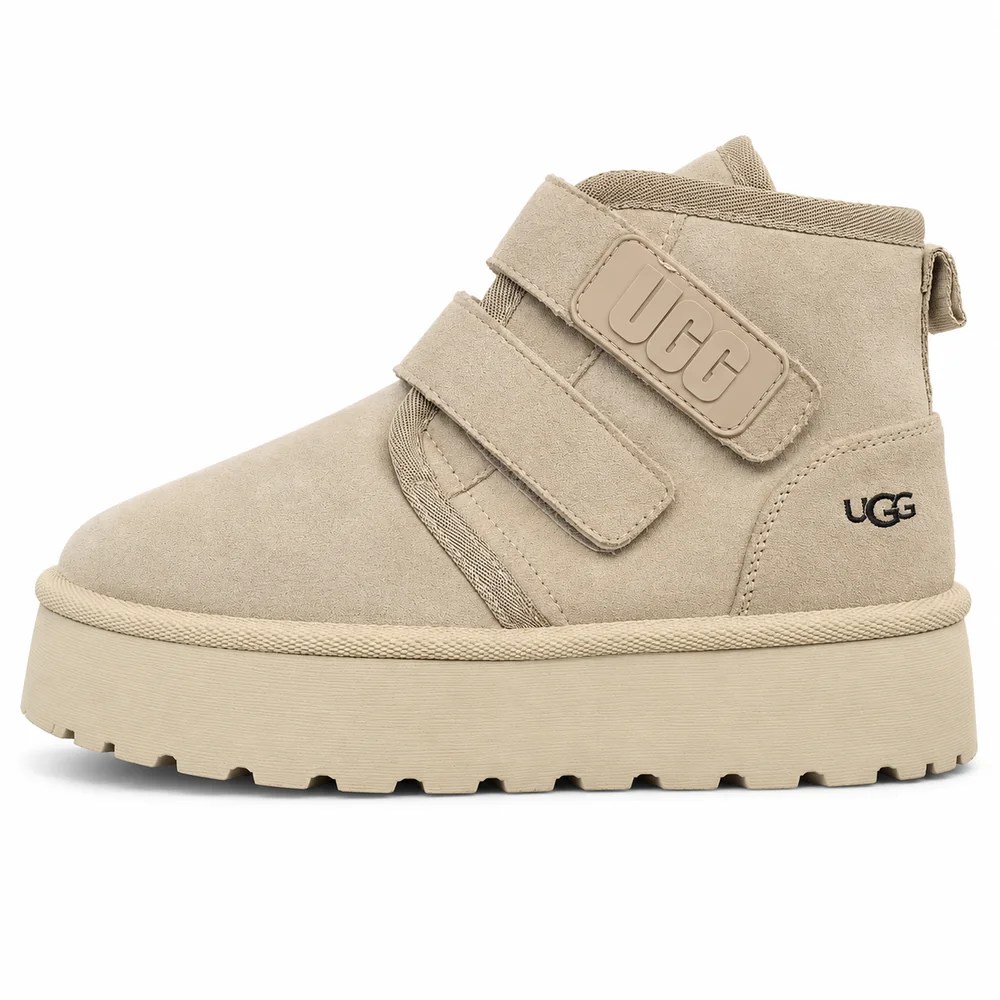ugs Boot Imported Cream Hook-and-loop