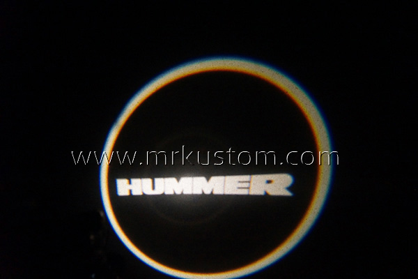 Hummer LED Door Projector Courtesy Puddle Logo Lights