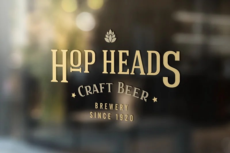 Find & download free graphic resources for window logo mockup. Free Window Sign Mockup Mr Mockup Graphic Design Freebies