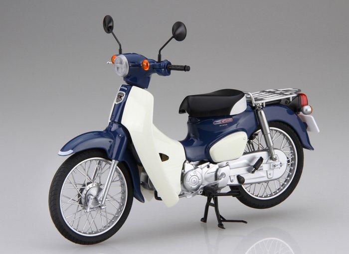 1/12 Aoshima Honda Super Cub (Green) Diecast Car Model ...
