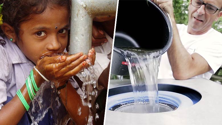 Accès à l'eau potable l'invention géniale de cet