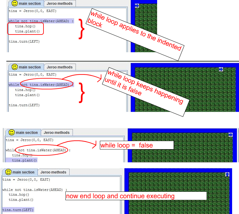 Jeroo Python While Loop Mr M Online - Download Classic Minimal Background | 8K