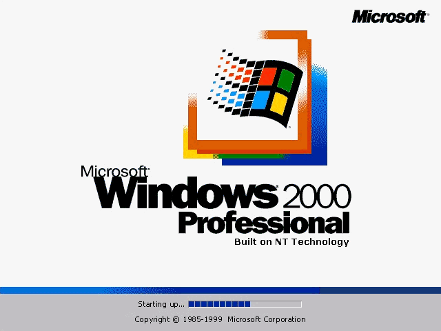 その他 Windows 2000 Corporate Preview Program On this day, 25 years ago, Windows 2000 was released to the