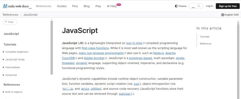 Mozilla Javascript A Comprehensive Guide - Amazing Vintage Illustration - Full HD