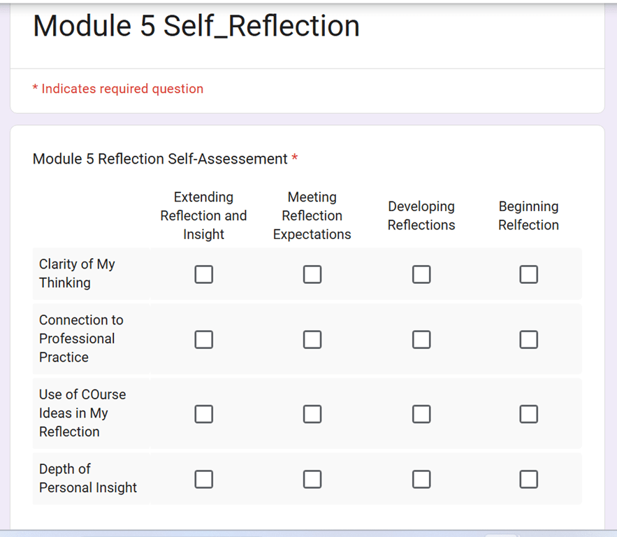 Authentic Assessment and ePortfolio Growth