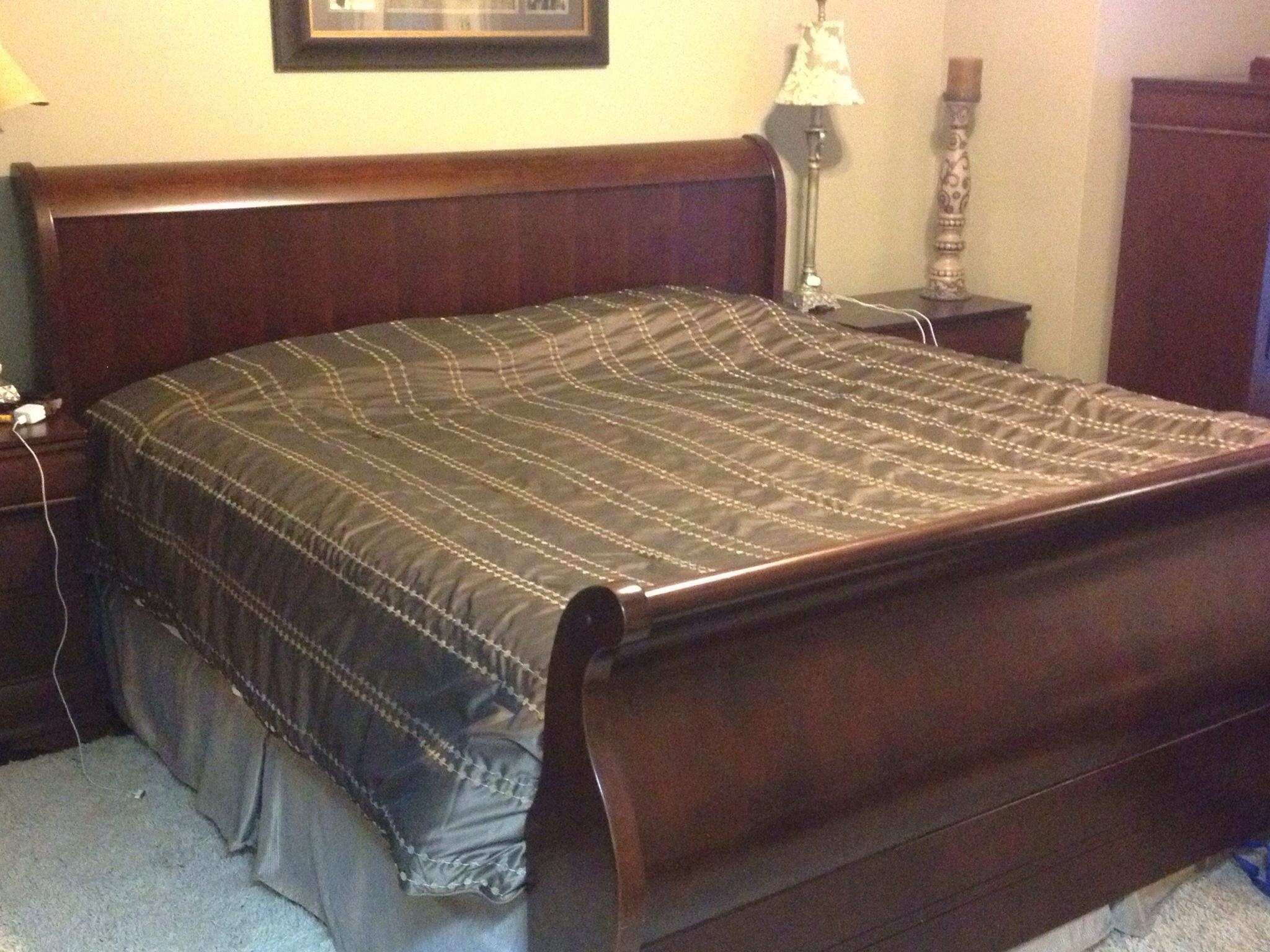 Amazing gallery of interior design and decorating ideas of sleigh bed in bedrooms, boy's rooms by elite interior designers. annie sloan move over mrs not