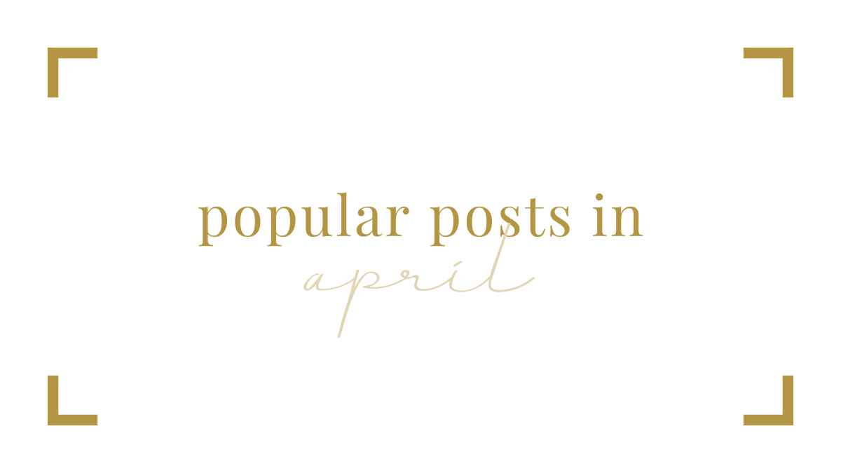 Top Posts in April