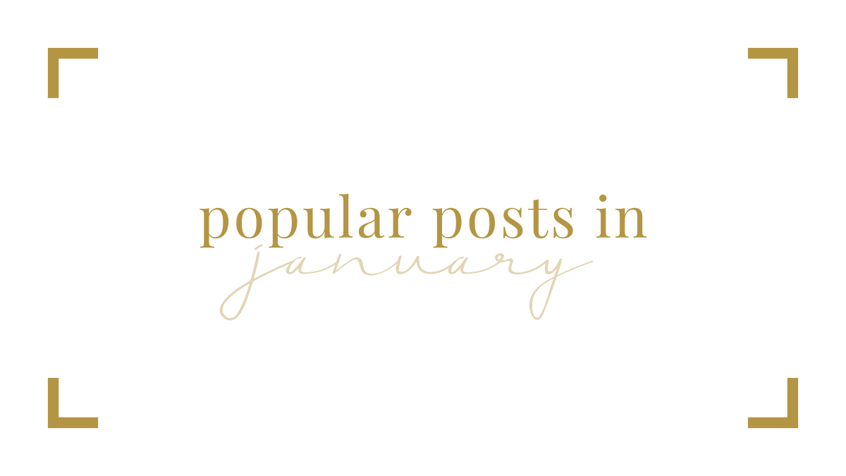 Top Posts in January
