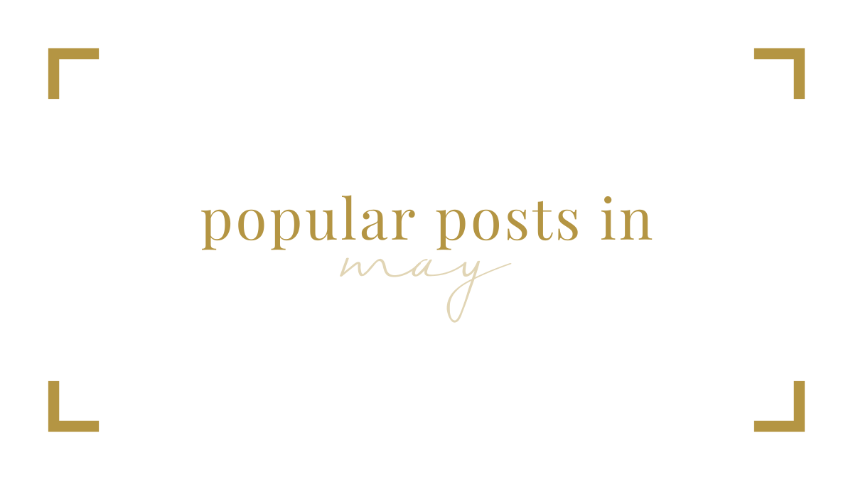 Top Five Posts in May 2021