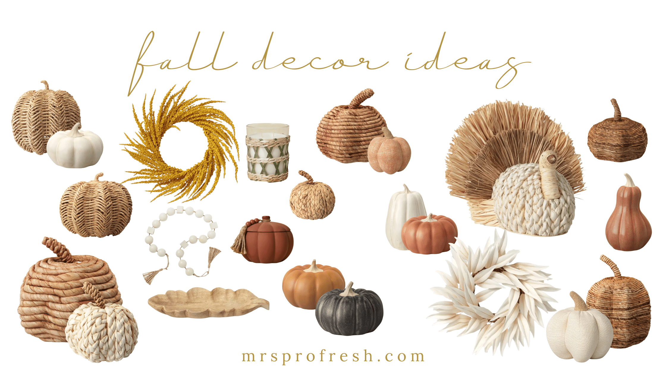 Fall Decor Ideas – All Under $35
