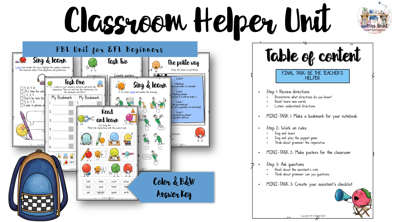 Séquence Classroom Helper 6e