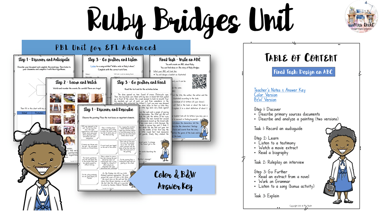 Séquence Ruby Bridges 3e