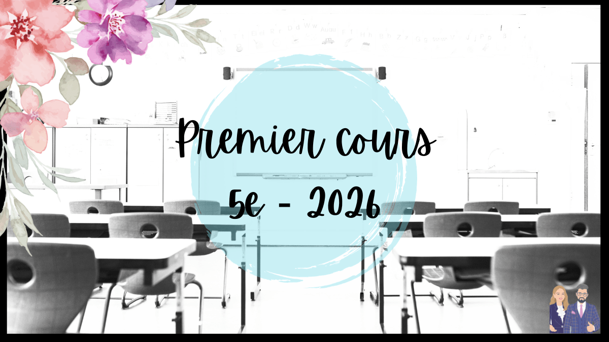 Premier cours de 5e - 2026