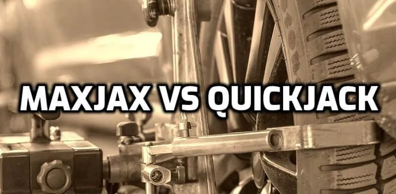 Quickjack vs Maxjax Car Lift