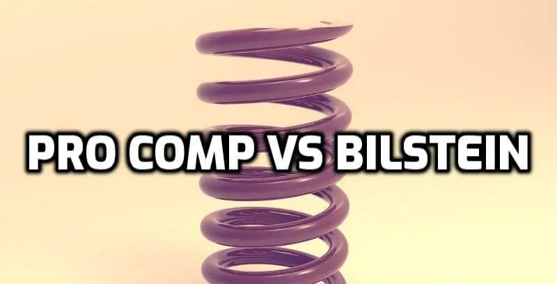 Pro Comp es9000 Vs Bilstein Shocks