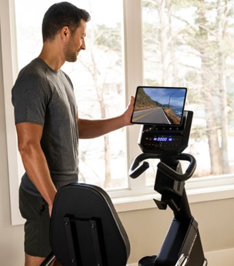 Horizon recumbent exercise bike