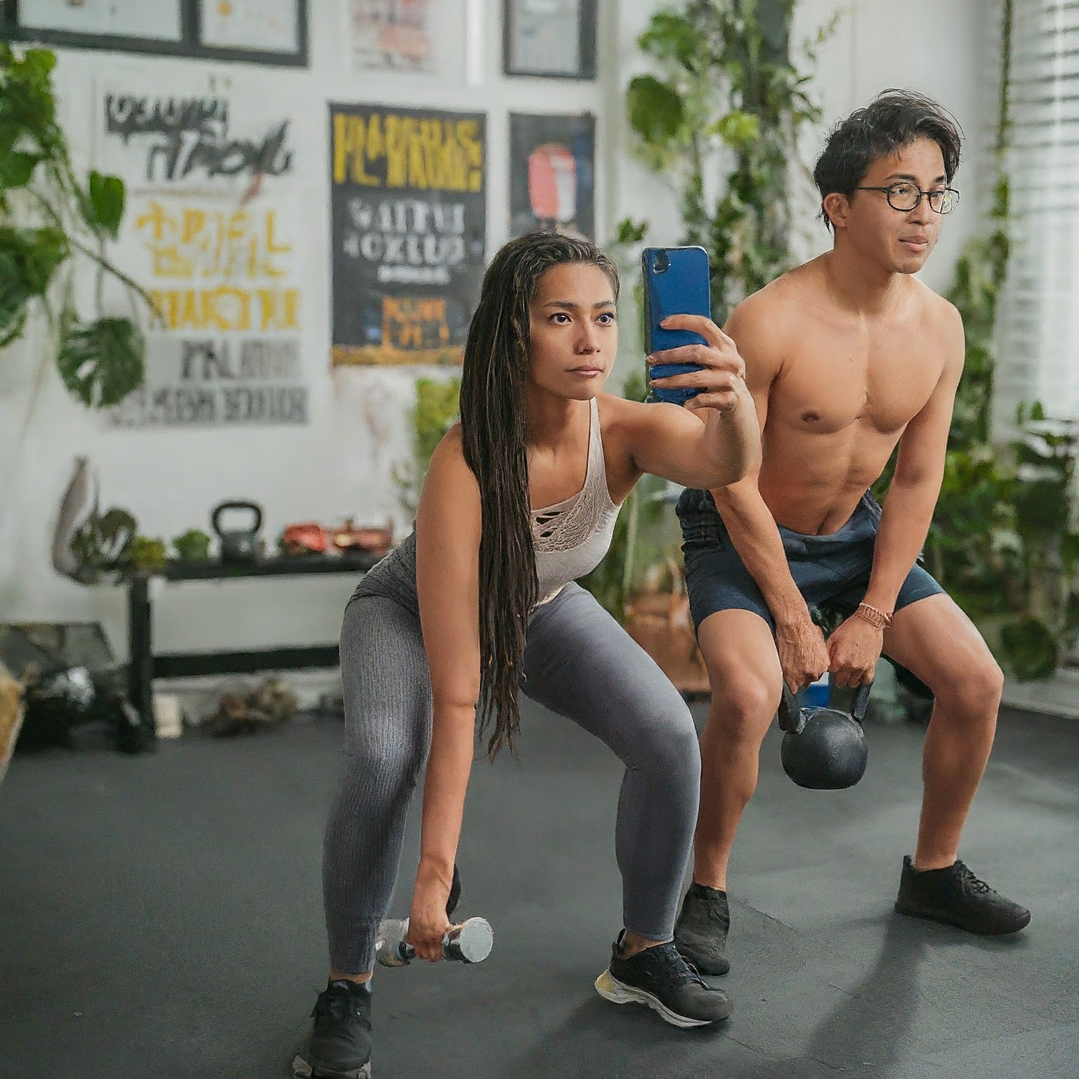Treadmill workout exercises
