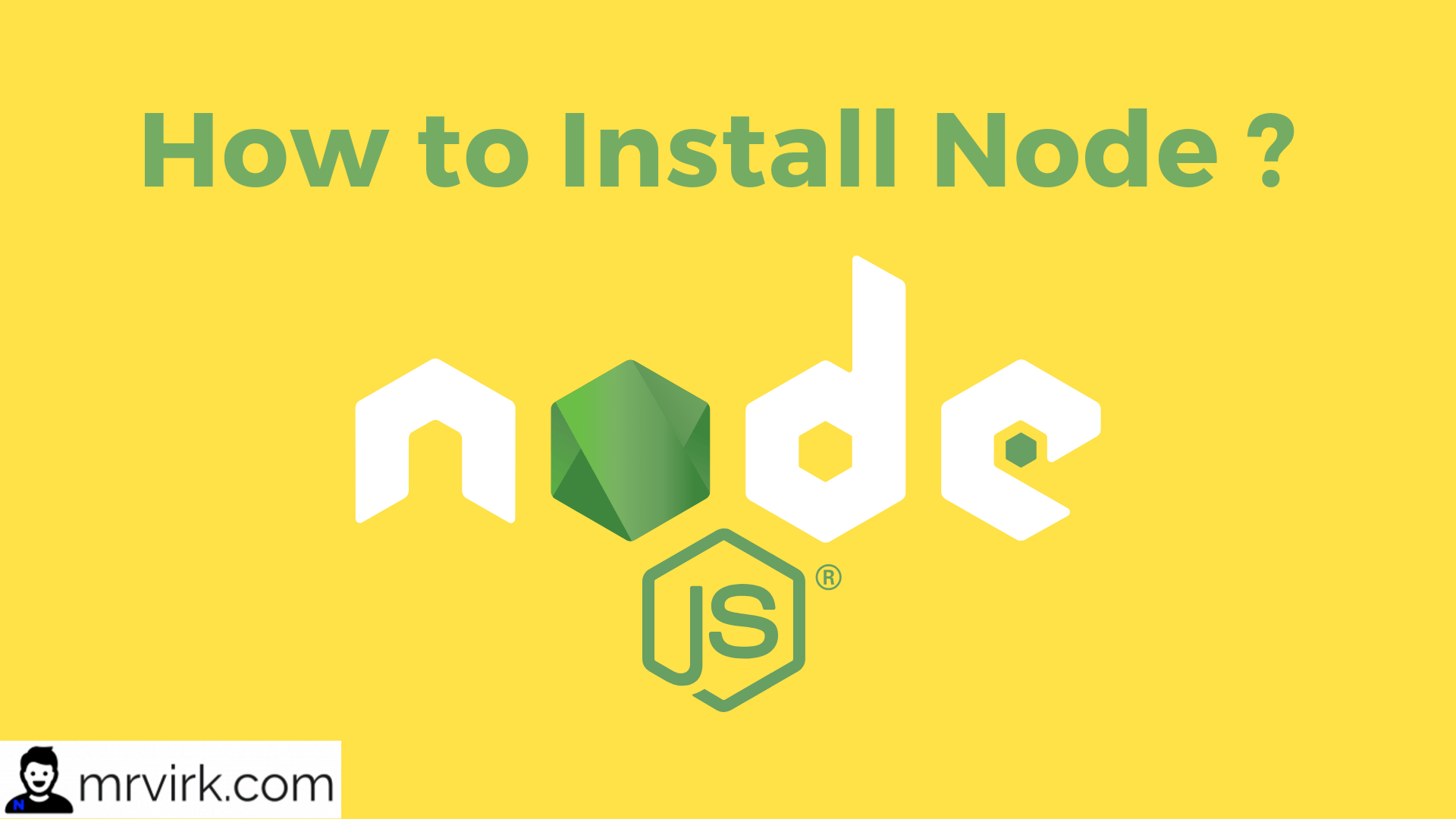 How to Install Node JS