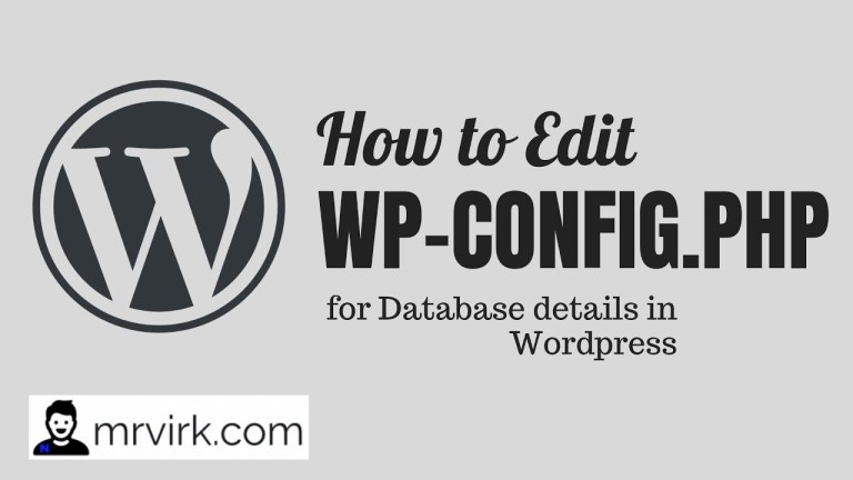 How to Edit wp-config.php File in WordPress