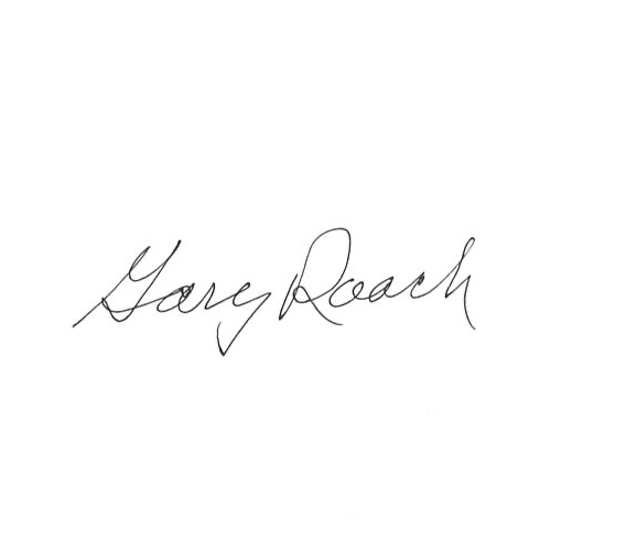 gary roach signature