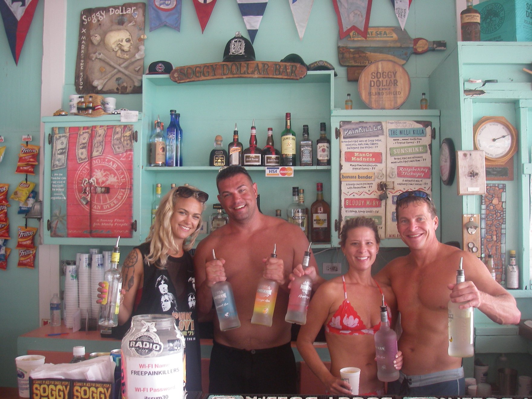 Soggy Dollar Virgin Islands Hopping